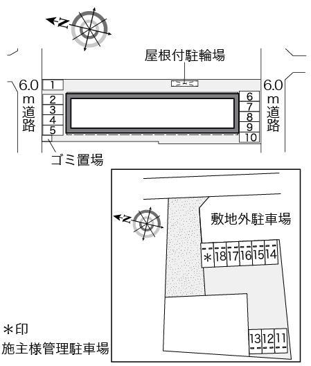 マウンテン如意申(37984)の駐車配置図