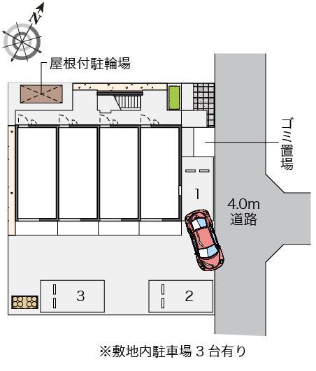ホヌ(51575)の駐車配置図