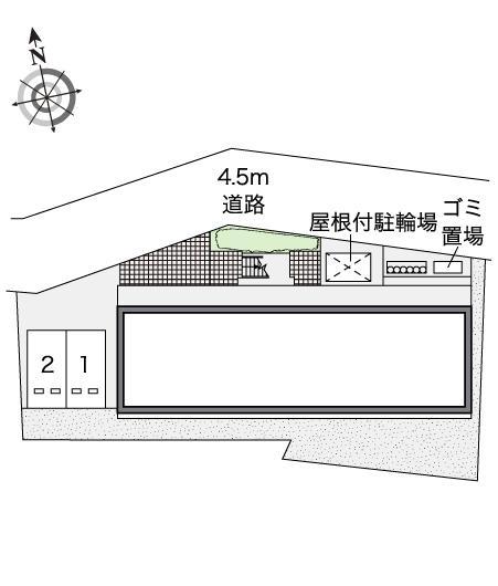 マイルド桜町(44921)の駐車配置図