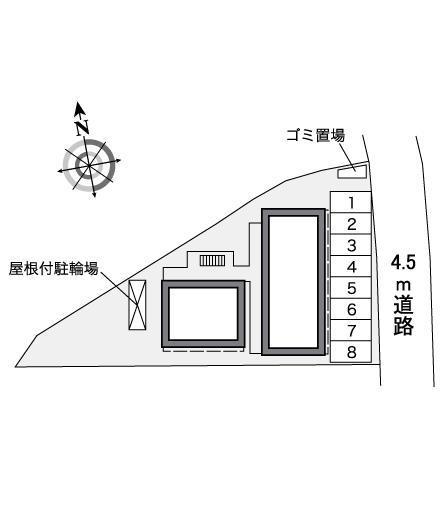 眞奈(37724)の駐車配置図