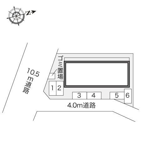 ファミリーオ(23652)の駐車配置図