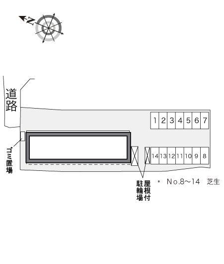 私市(29371)の駐車配置図
