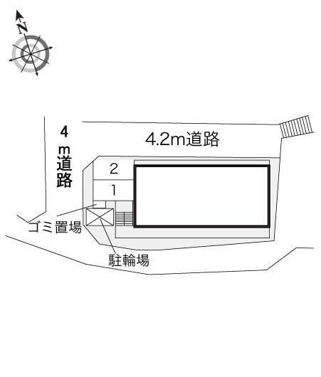 Ｖｉｅｗ　Ｓｔａｇｅ(17801)の駐車配置図