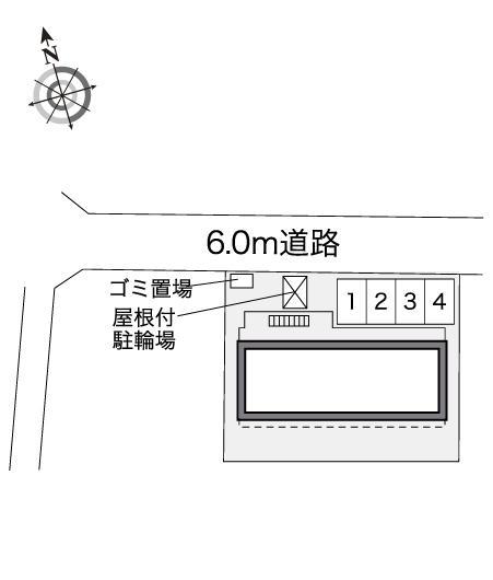 ＴＯＭＡＴＯ　Ⅲ(41728)の駐車配置図