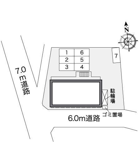 ミヤビ(26903)の駐車配置図