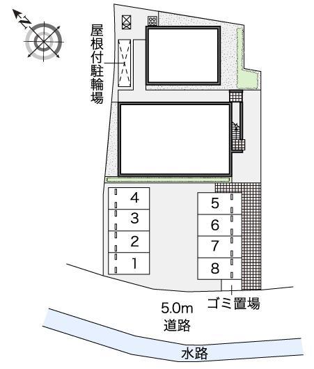 湖南(47779)の駐車配置図