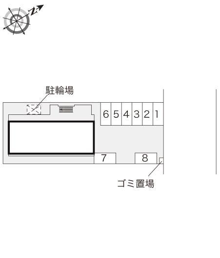 宝(16780)の駐車配置図