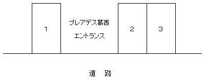 プレアデス葛西駐車場の駐車配置図