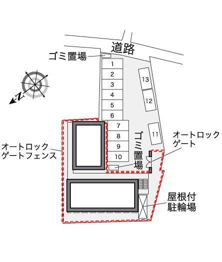 ＷＩＮＤＳⅢ(37394)の駐車配置図