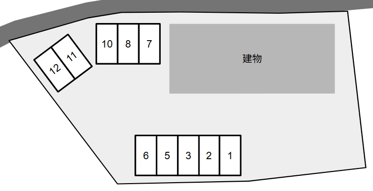 ａｐｒｉｃｏｔの駐車配置図