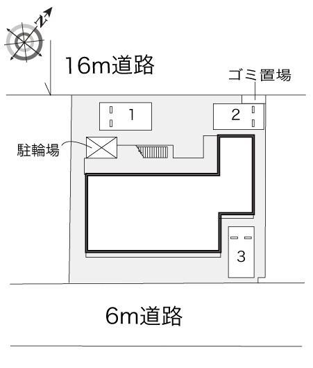 雪月花(18372)の駐車配置図