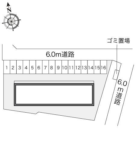 天神町(22751)の駐車配置図
