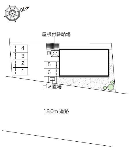 ヴェスペリア(45874)の駐車配置図