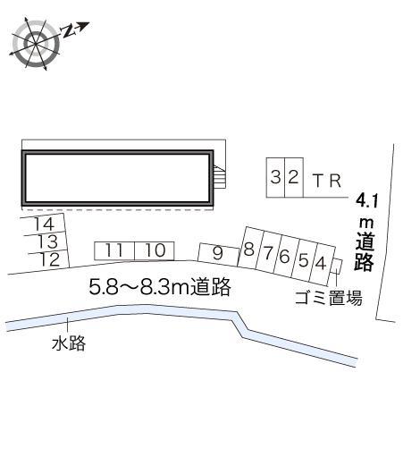 南古都(15439)の駐車配置図