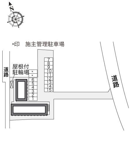 ルアンパバーン(34261)の駐車配置図