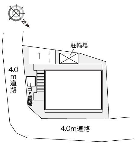 ハイツＫ５(23382)の駐車配置図