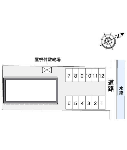コンフォールＭ(38314)の駐車配置図