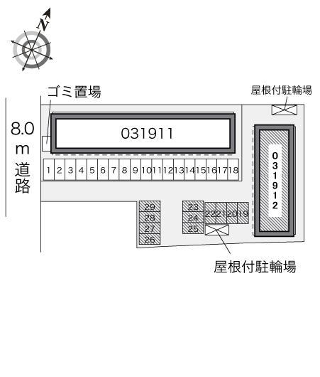 リバティ(31912)の駐車配置図