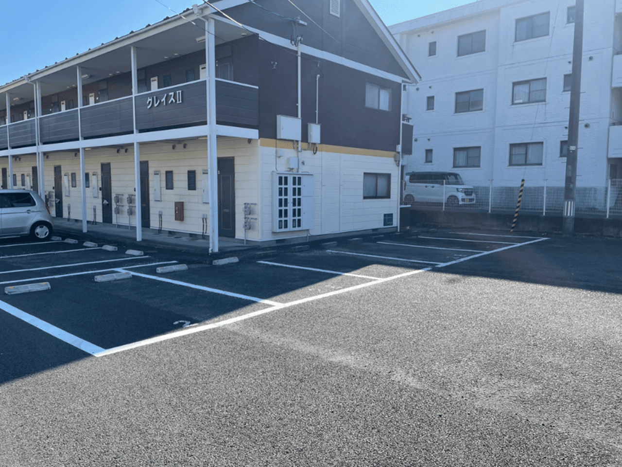 グレイスⅠ・Ⅱ月極駐車場の外観・駐車場イメージ1枚目