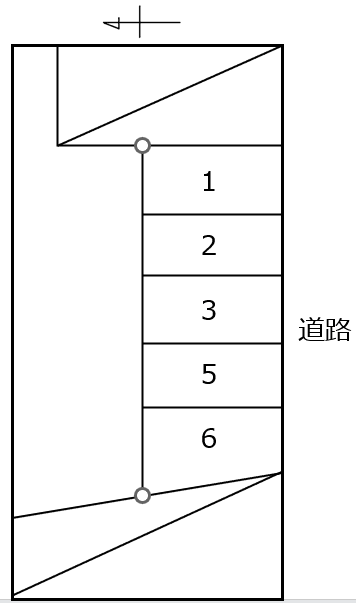 018高畑２丁目の駐車配置図