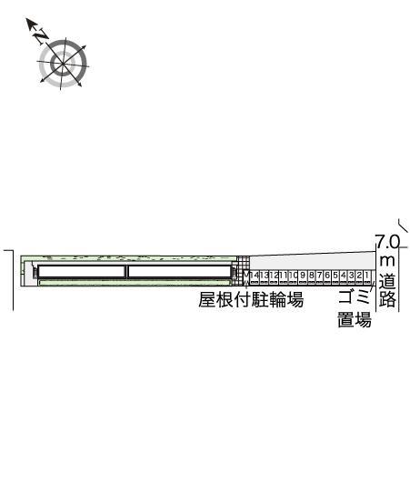 板原(41745)の駐車配置図