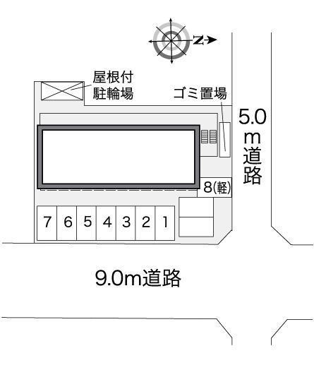 桂Ⅱ(26919)の駐車配置図