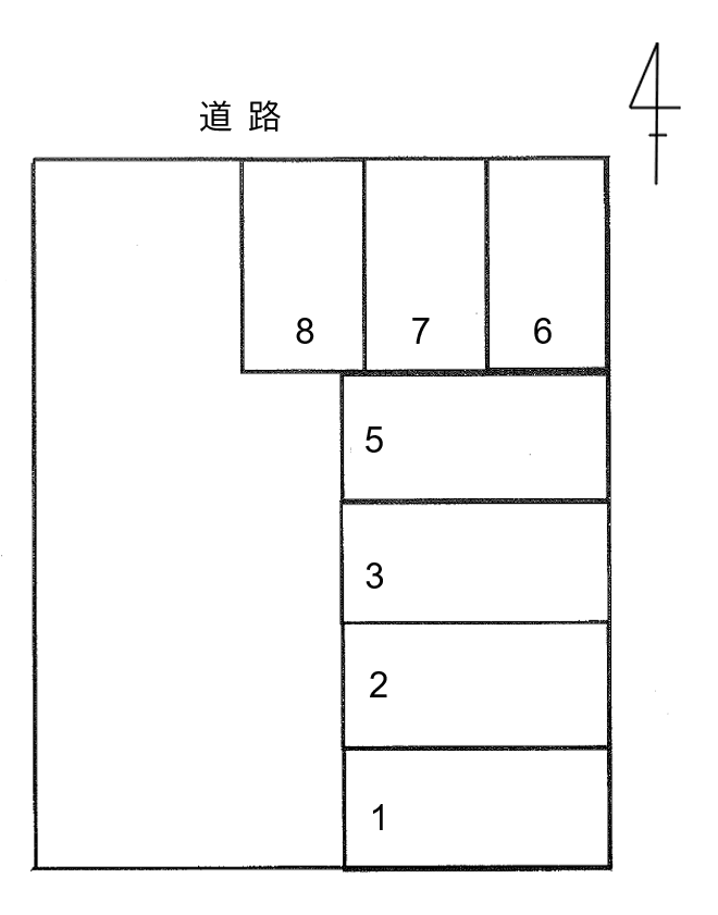 P19の駐車配置図