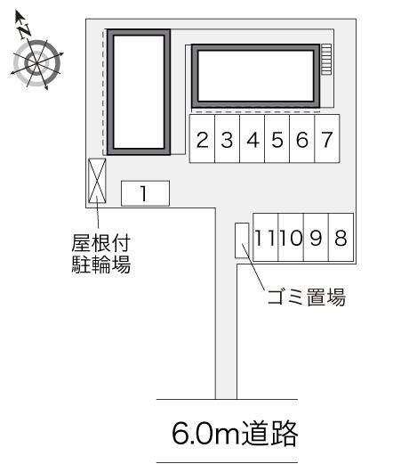 ＷＩＮＤＯＦＭＡＹ(28291)の駐車配置図