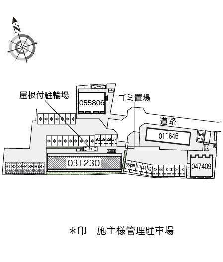 クエスタ(31230)の駐車配置図