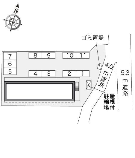 ヴィクトワールＫ２(31630)の駐車配置図
