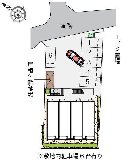 クレイノバンブスヴァルトハイム(56124)の駐車配置図