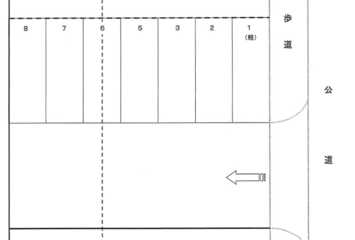 ２３の駐車配置図