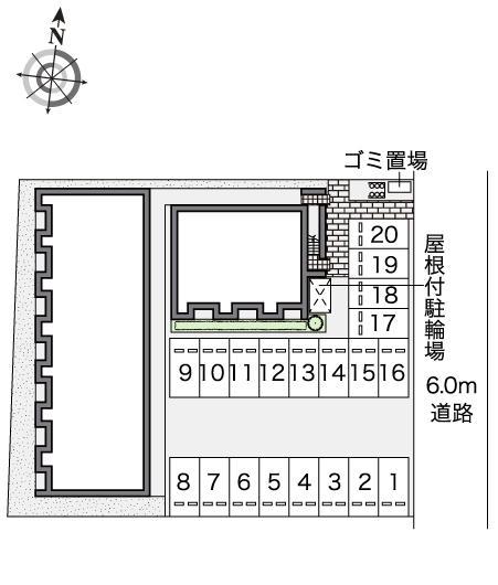 ＫⅡ(44060)の駐車配置図