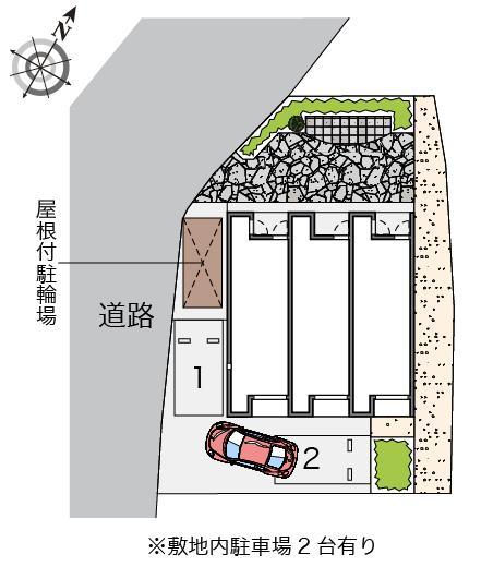 ＭＵＳＡＳＨＩⅢ(54031)の駐車配置図