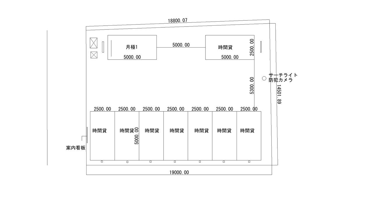アイパークさいたま上大久保第1の駐車配置図