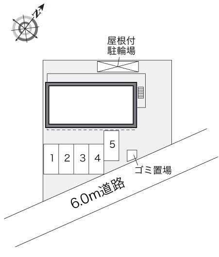 オーク　ヒル(28176)の駐車配置図