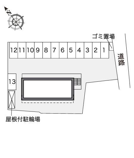 なでしこ(30290)の駐車配置図