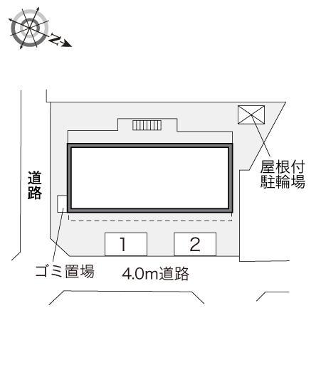 コリーヌ(34629)の駐車配置図