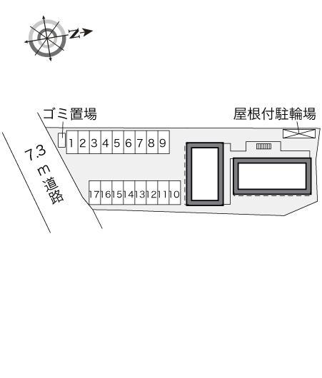 石山(32456)の駐車配置図