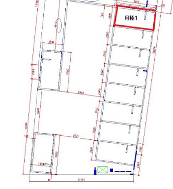 茂原駅前第３の駐車配置図