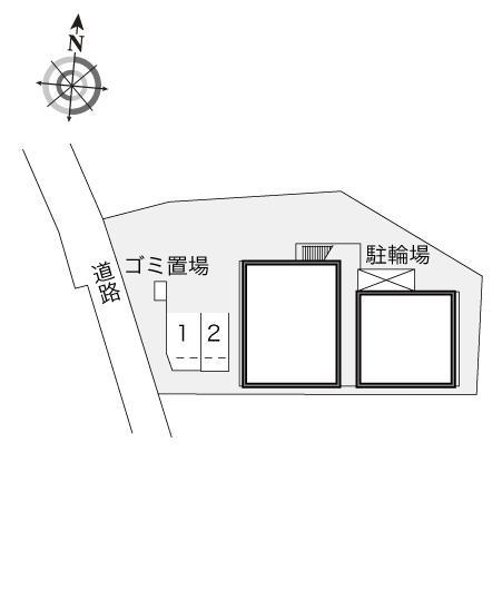 リバートップ(21707)の駐車配置図