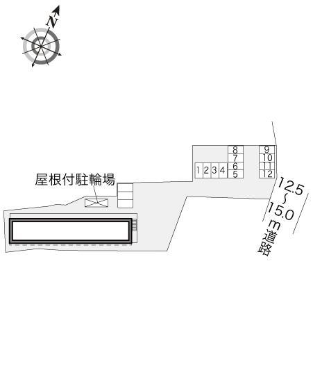 クレール(31189)の駐車配置図
