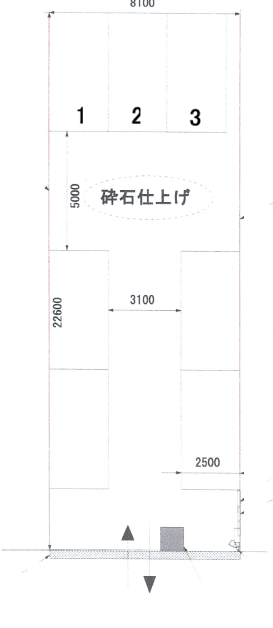 ラクピーライト翠第4の駐車配置図