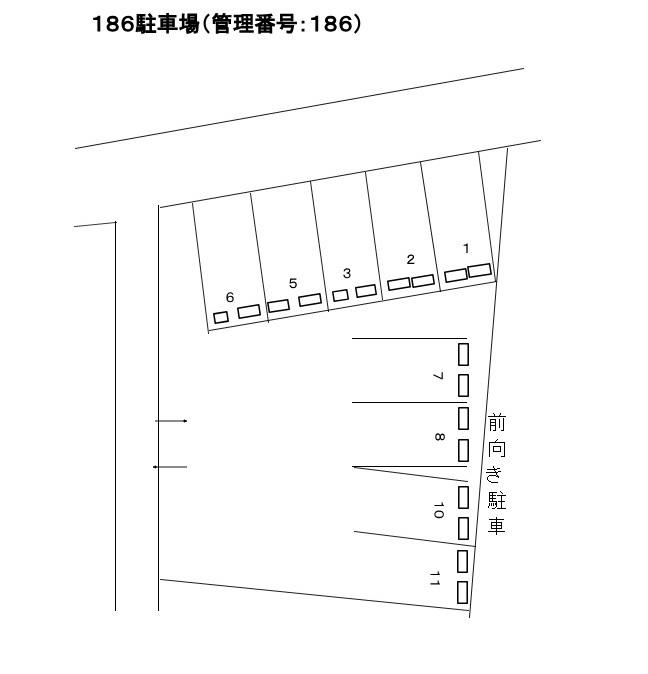 J-186の駐車配置図