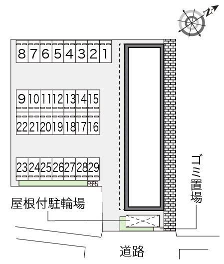 今川(14578)の駐車配置図