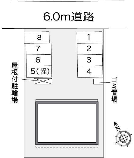 菩提寺(30086)の駐車配置図