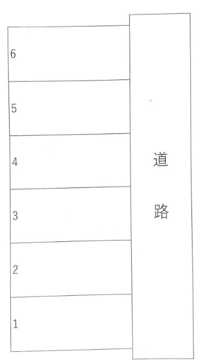 シモン鶴巻の駐車配置図