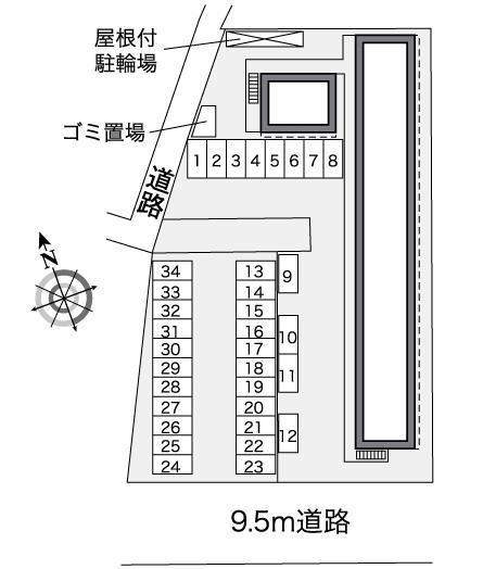 Ｂｅｌ　Ａｉｒ　市原(30202)の駐車配置図