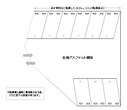J-434の駐車配置図
