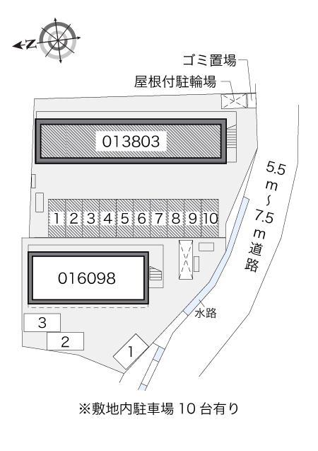 アルシオネ(13803)の駐車配置図